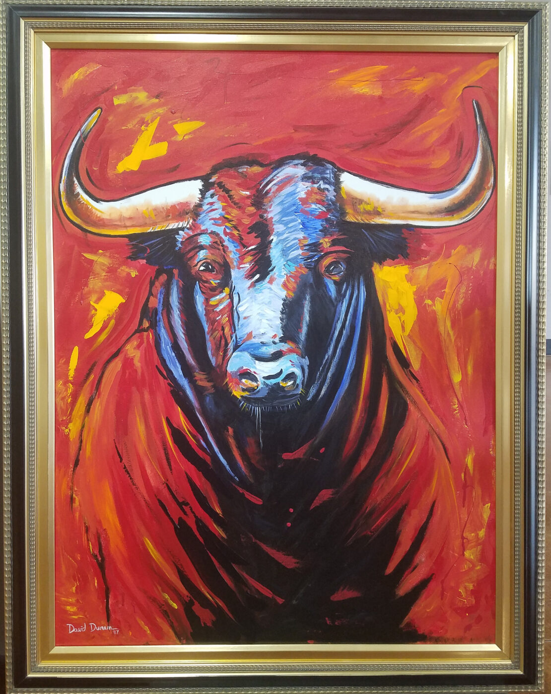 El Matador - David Duran - 40" x 30" - Acrylic on Canvas