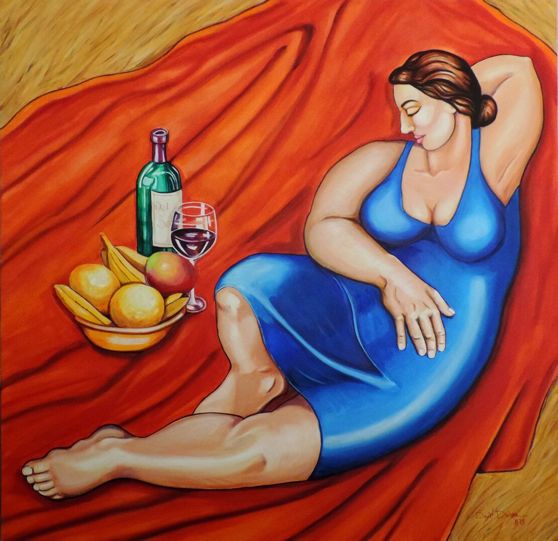 Missing You - David Duran - 48" x 48" - Acrylic on Canvas