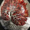 Autumn Roots - Aaron Bialaszewski - 30" x 30" - Dyed Metal - Image 2