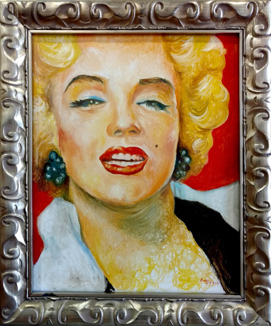 Monroe - Boris Levitsky - 16" x 20 " - Oil on Canvas