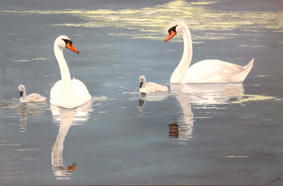 Family - Tamara Van Horn - 24' x 36" - Oil on Canvas