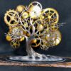 Kronos - Aaron Bialaszewski - 31" x 19" x 6" - Dyed Metal & Wood Sculpture - Image 2