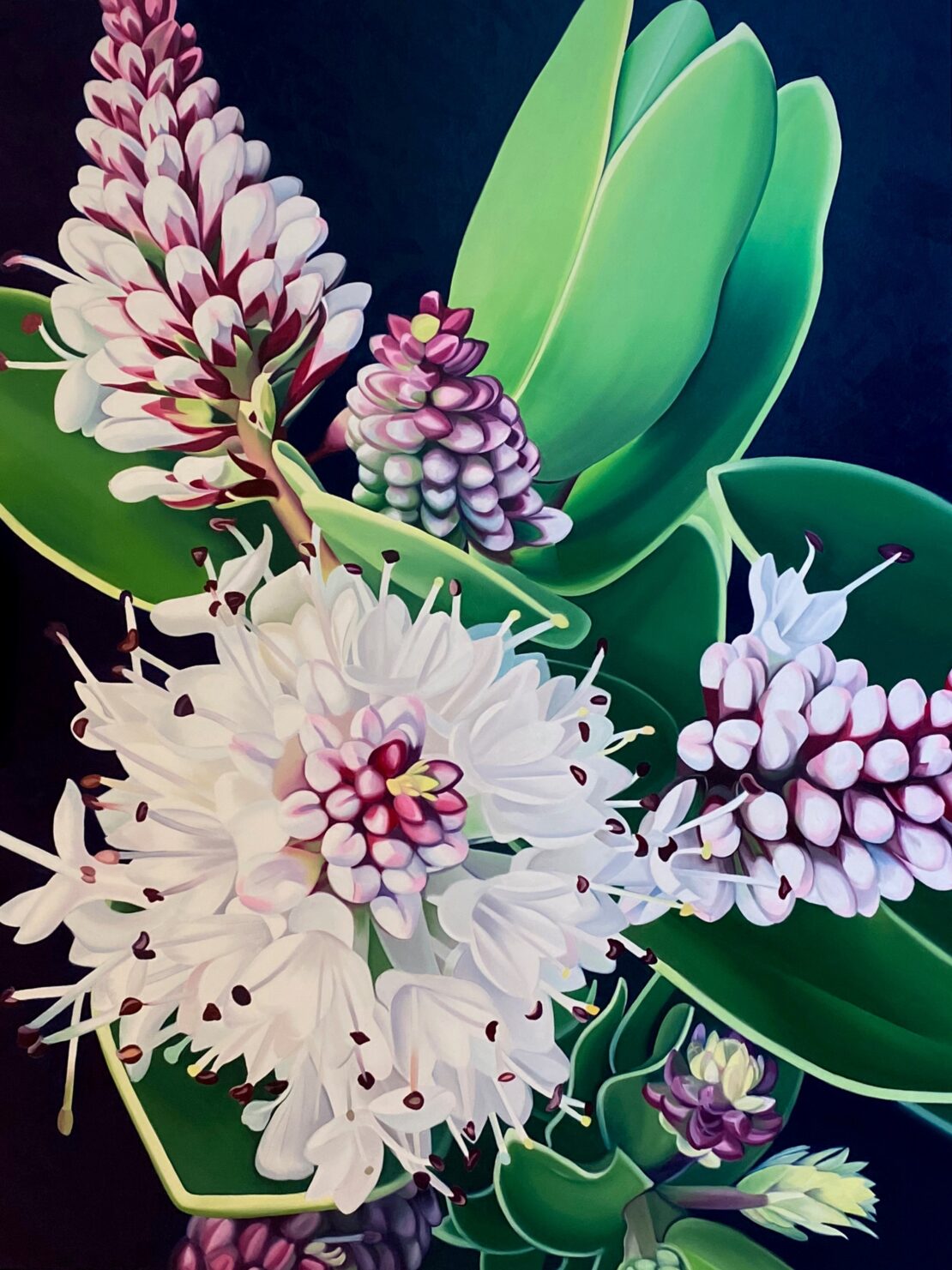 Full Bloom - Amy Hillenbrand - 48" x 36" - Oil on Canvas