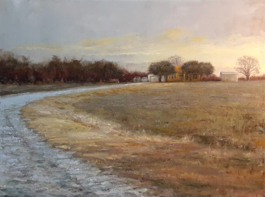 Family Farm - Justin McHenry - 18" x 24" - Oil on Canvas