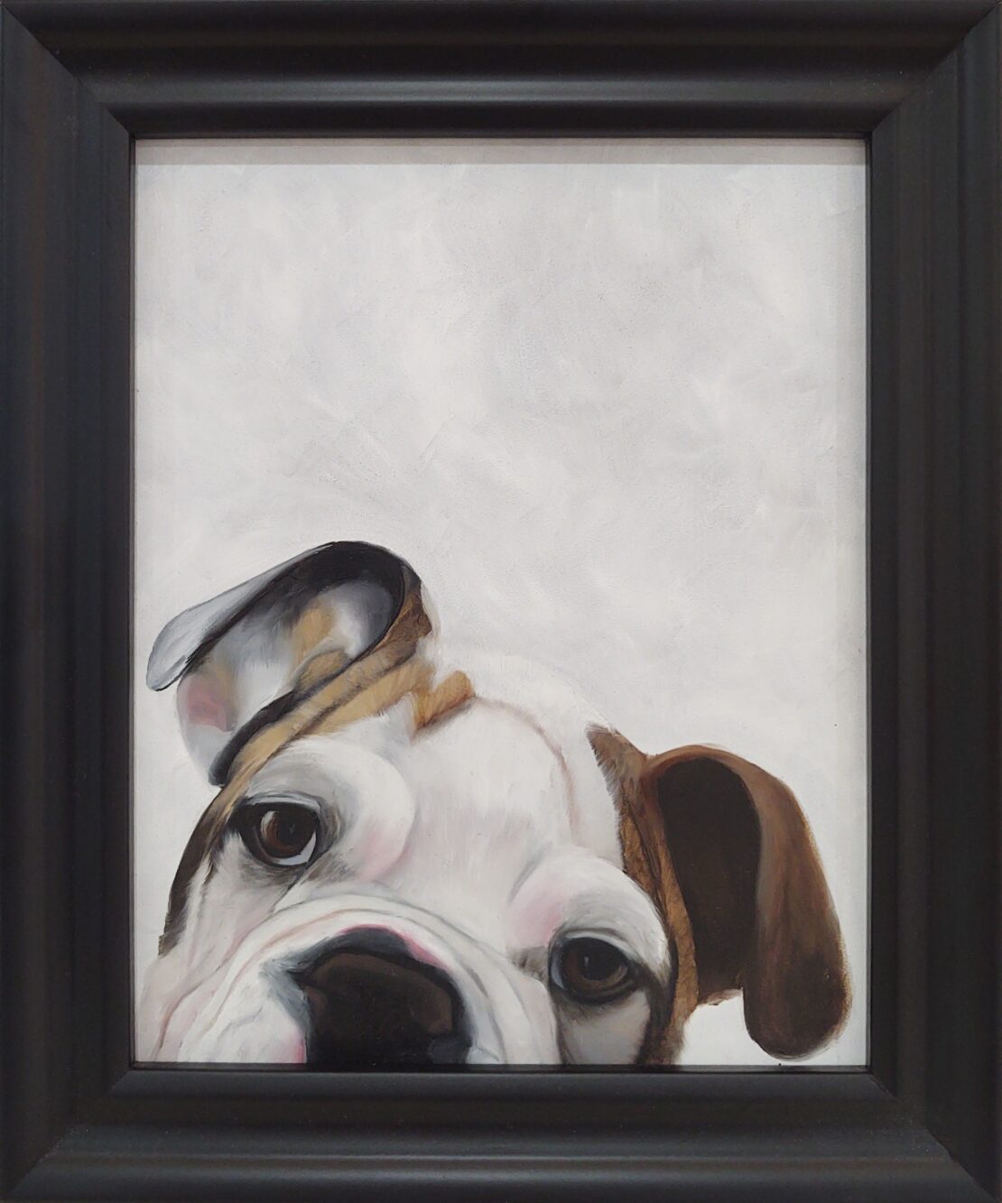 Pug - Amy Hillenbrand - 11'' x 13'' - Oil on Canvas