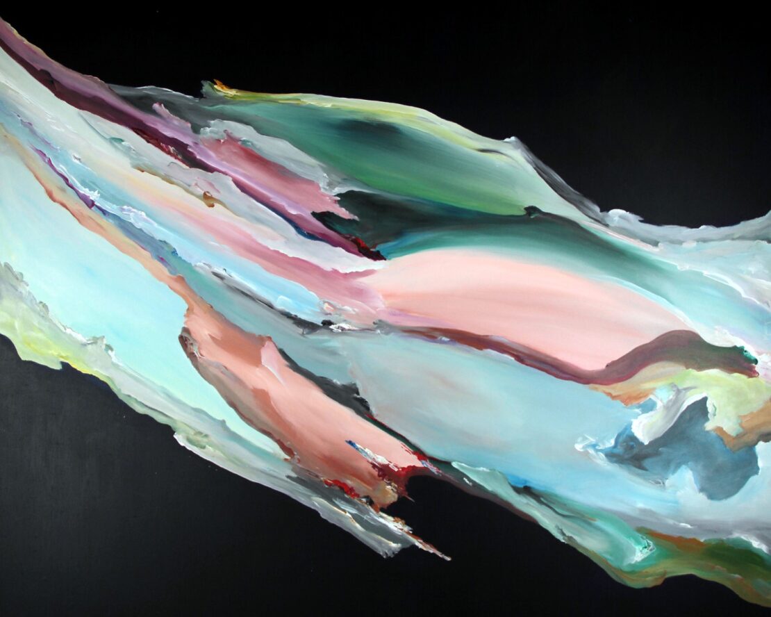 Form Dynamics 15 - JD Morera - 48" x 60" - Acrylic on Canvas