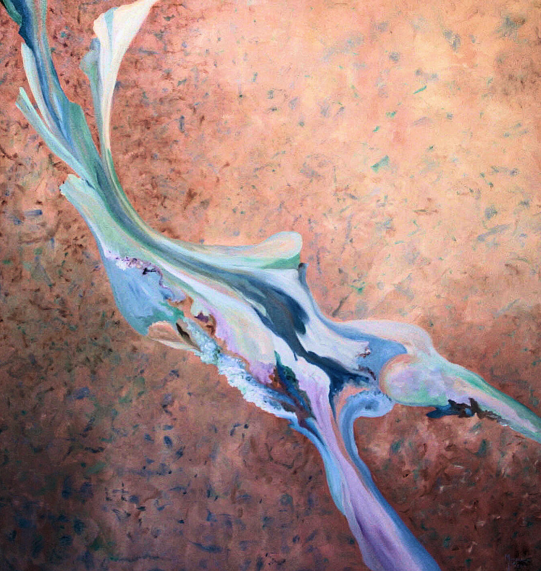 Oceanic Forms 11 - JD Morera - 54" x 54" - Oil on Canvas