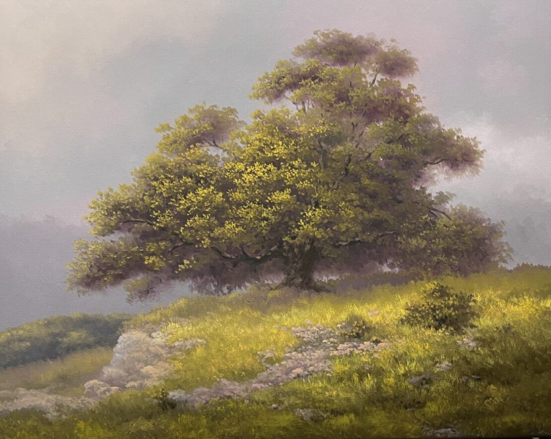 Misty Morning - Al Slavin - 16" x 20" - Oil on Canvas