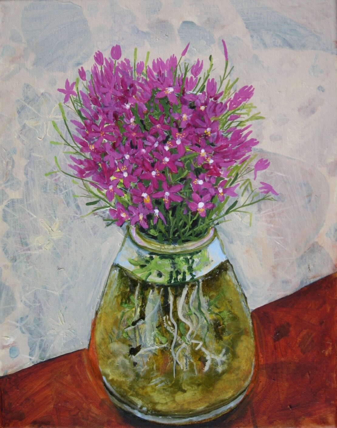 West Texas Wild Flower 2 - Pamela Reed - 11" x 14" - Oil on Canvas