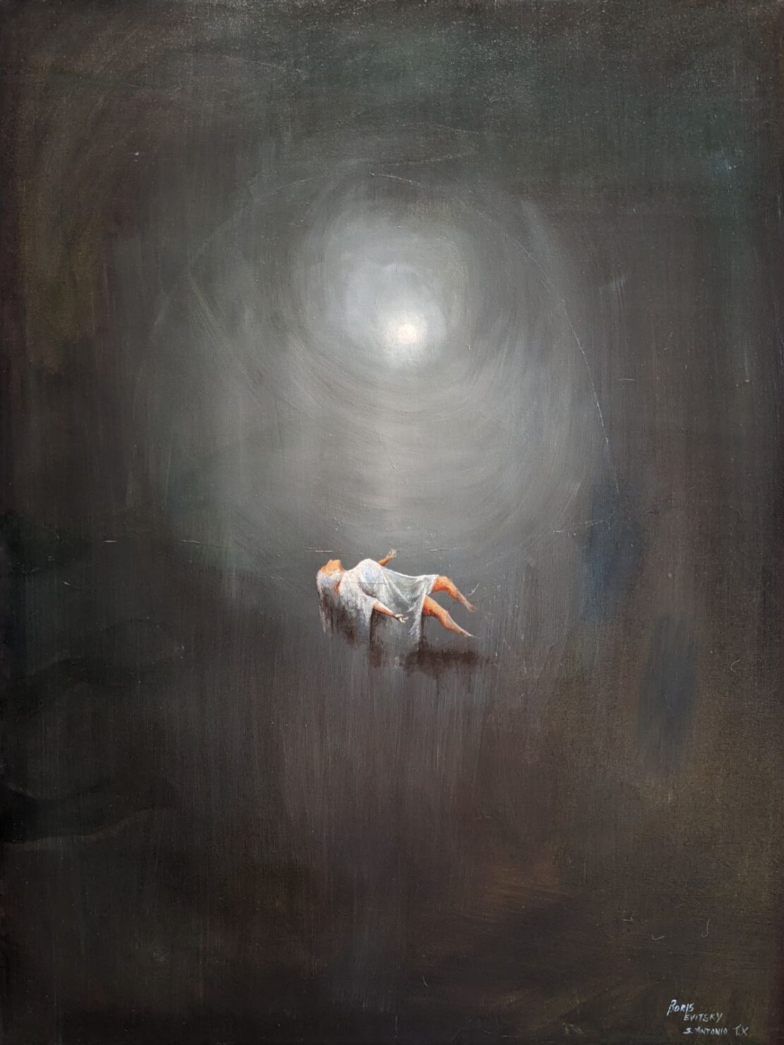 Ascending - Boris Levitsky - 40" x 30" - Oil on Canvas