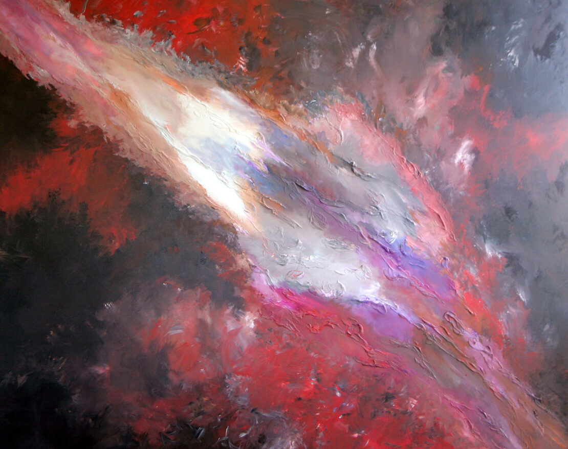 Rhapsody in Color 2 - JD Morera - 48'' x 60'' - Acrylic on Canvas