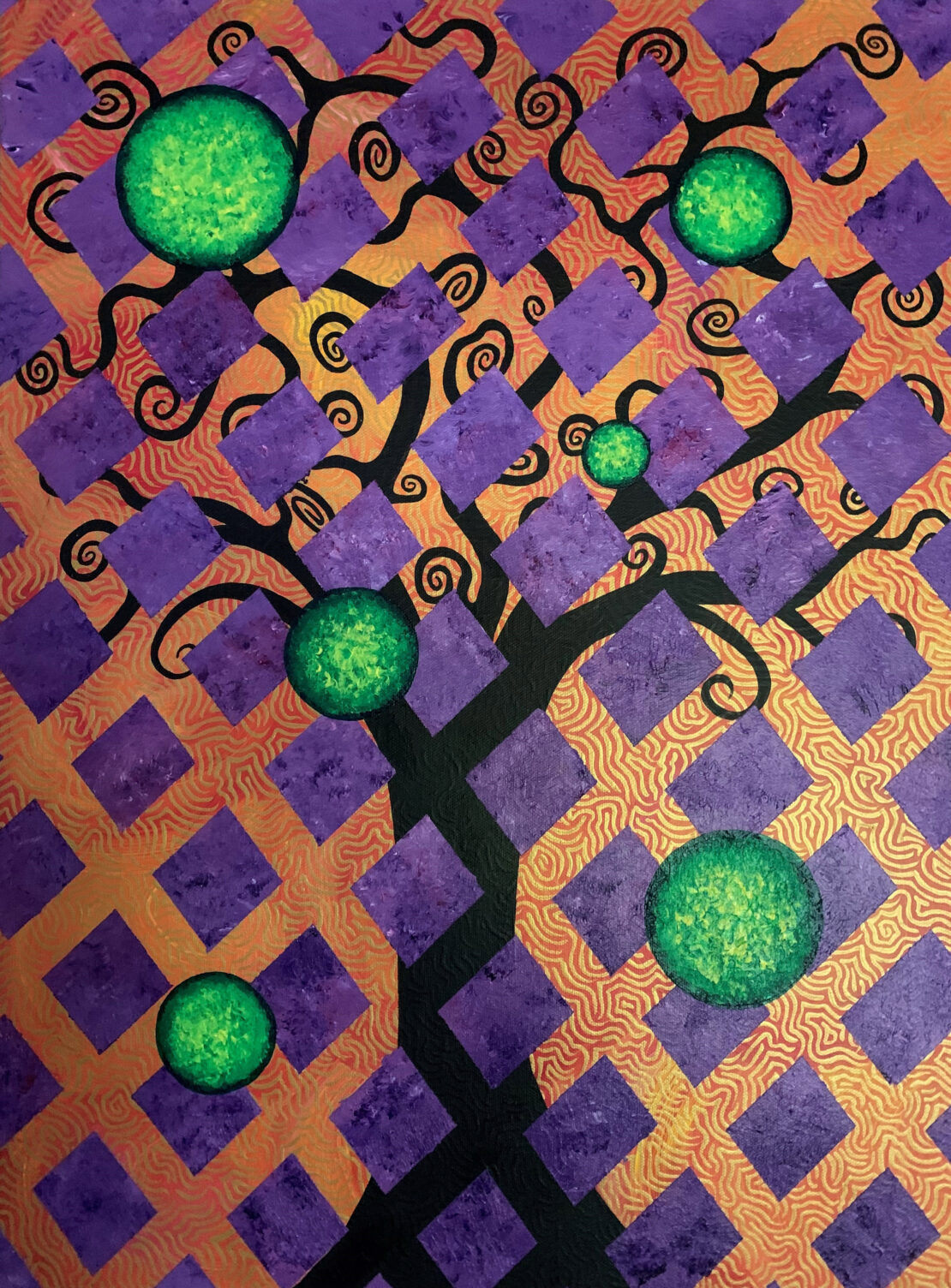 Tree - David Anthony Garcia - 24'' x 18'' - Acrylic on Canvas