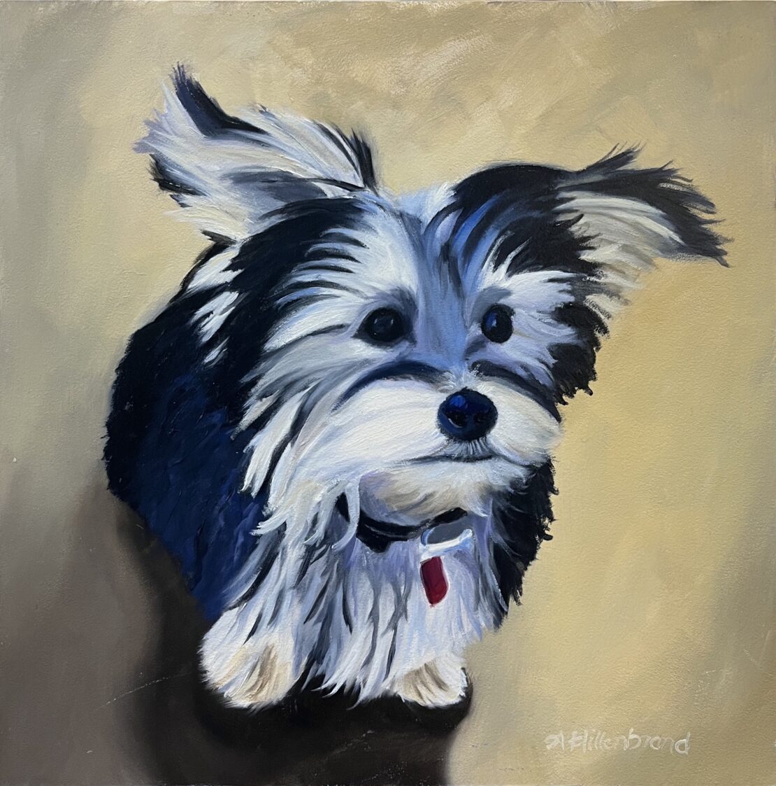 Little Pip Squeak - Amy Hillenbrand - 8'' x 8'' - Oil on Board