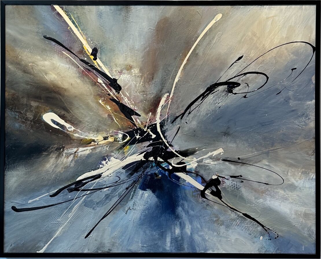 Symphony in the Sky - Justin McHenry - 50" x 62" - Acrylic on Canvas