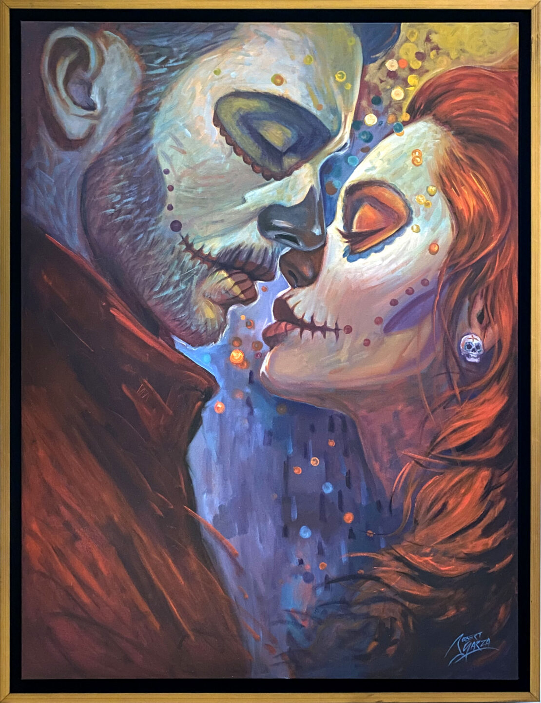 Boundless Love - Robert Garza - 42.5” x 32.5” - Oil on Canvas (framed)