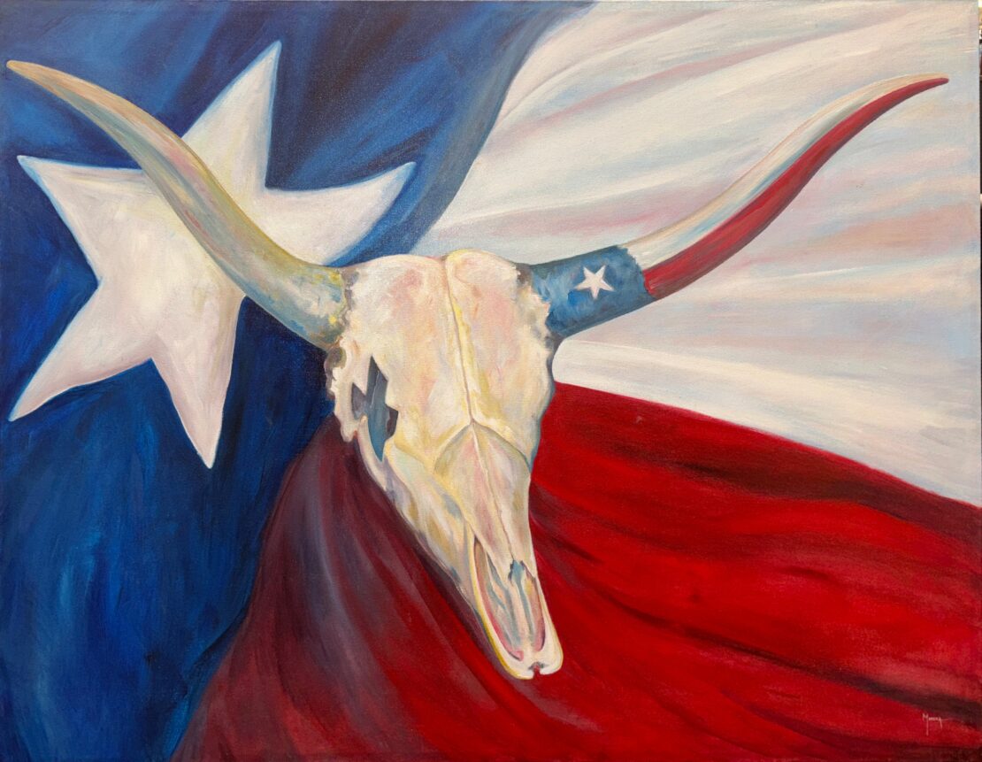 Texana - JD Morera - 45" x 58" - Acrylic on Canvas