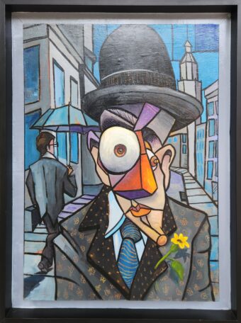 ICU - Robert J. Wilkens - 33" x 25" - Oil on Canvas