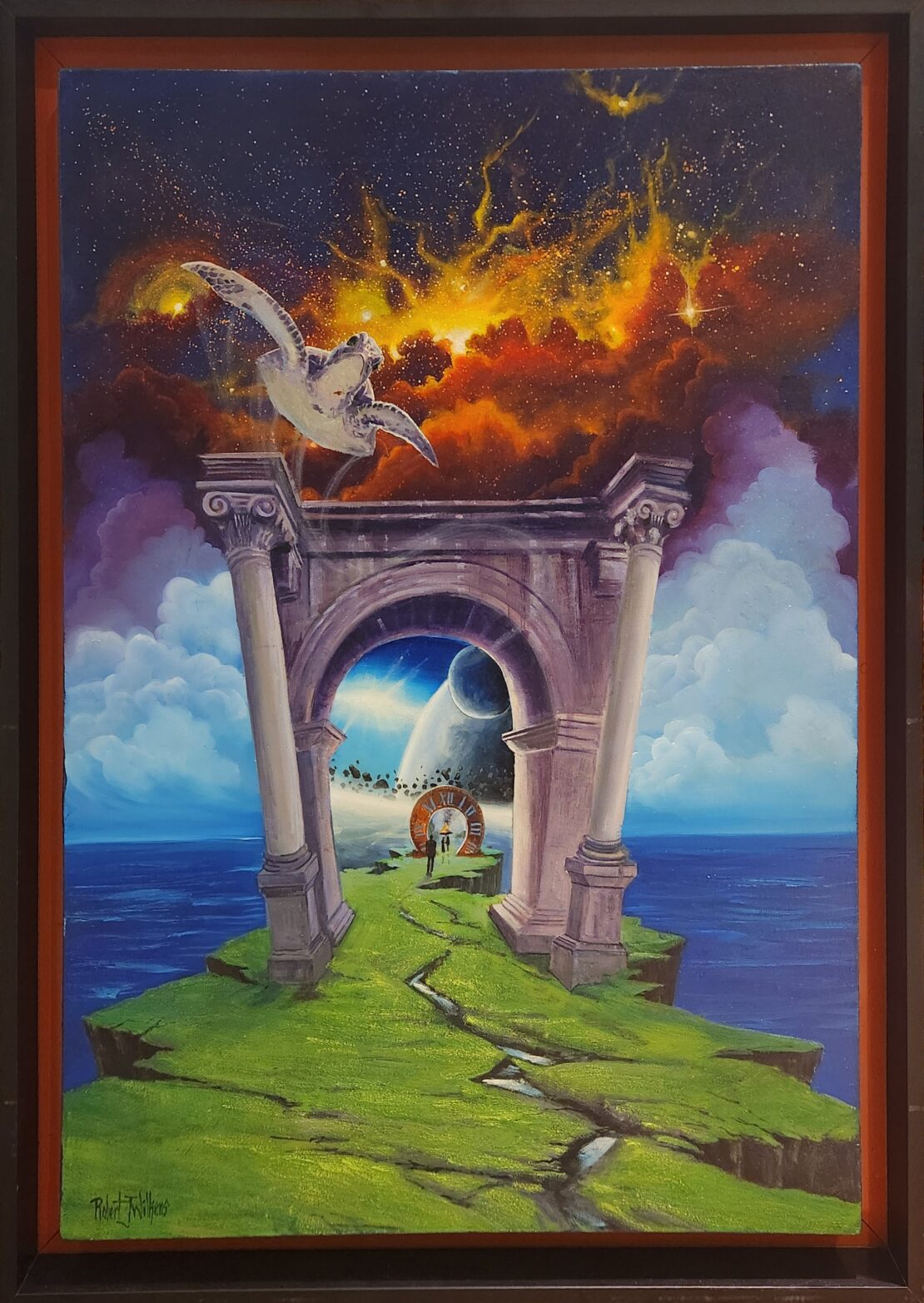 Journey Through TIme - Robert J. Wilkens - 37" x 26" - Oil on Canvas